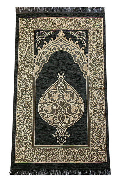 Luxury Velvet Muslim Prayer Gift Set | Prayer Rug (Sajadah)  | Tasbih | Yaseen Book  -  Ihvan