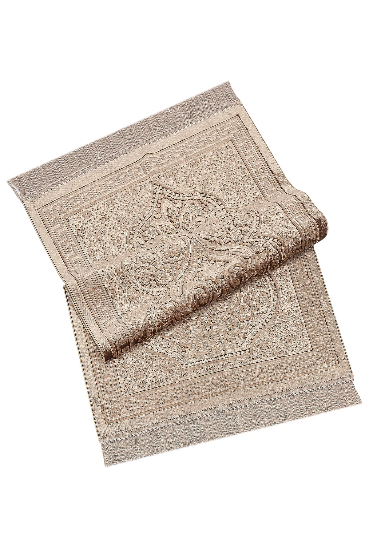 Soft Plush Velvet Muslim Prayer Rug (Sajadah | Janamaz | Salah Mat) - Ihvan
