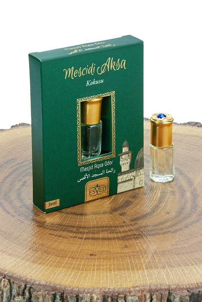 4-Piece Islamic Essence Set | Uhud, Kaaba, Ravza & Al Aqsa Fragrance | Alcohol-Free Slim Attar Roll-Ons - Ihvan