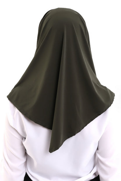 One-Piece Ready-to-Wear Hijab with Inner Bonnet | Full Coverage Islamic Headscarf for Women - Ihvan