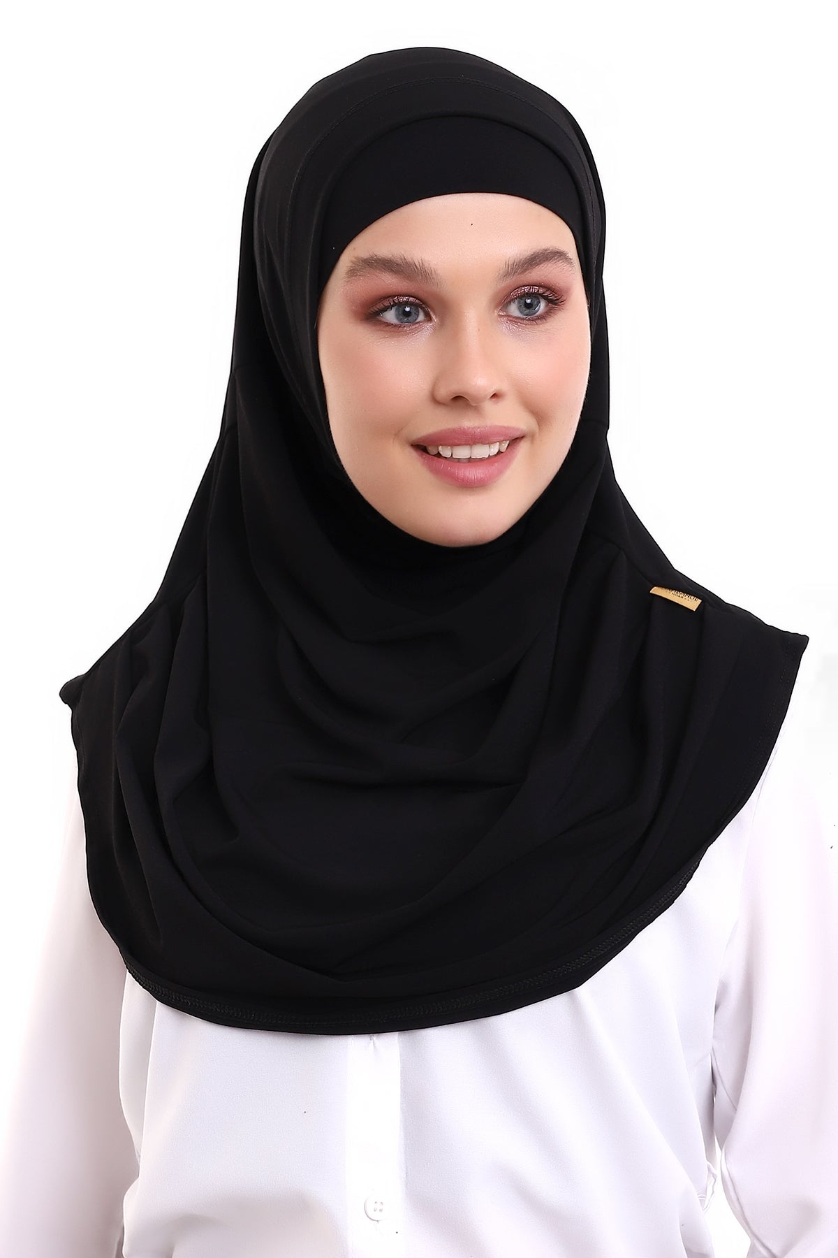 One-Piece Ready-to-Wear Hijab with Inner Bonnet | Full Coverage Islamic Headscarf for Women - Ihvan