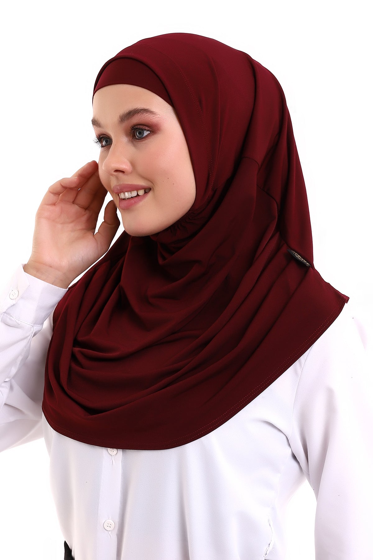 One-Piece Ready-to-Wear Hijab with Inner Bonnet | Full Coverage Islamic Headscarf for Women - Ihvan