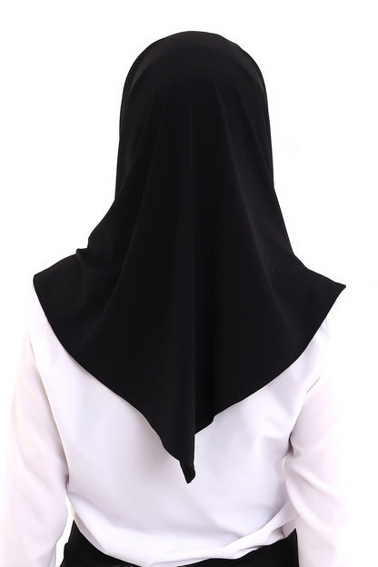 One-Piece Ready-to-Wear Hijab with Inner Bonnet | Full Coverage Islamic Headscarf for Women - Ihvan