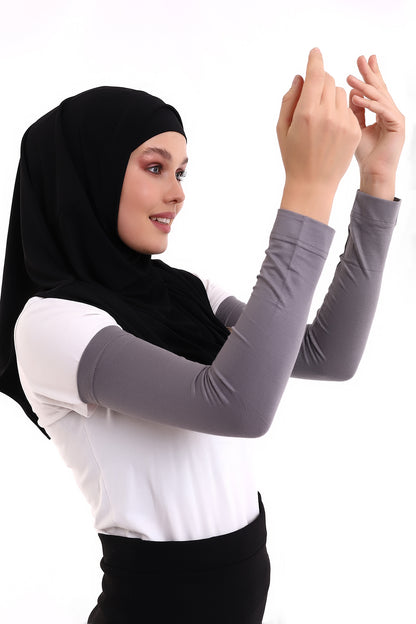 Soft Stretchy Hijab Arm Sleeves for Muslim Women | Modest Lycra Arm Covers - Ihvan