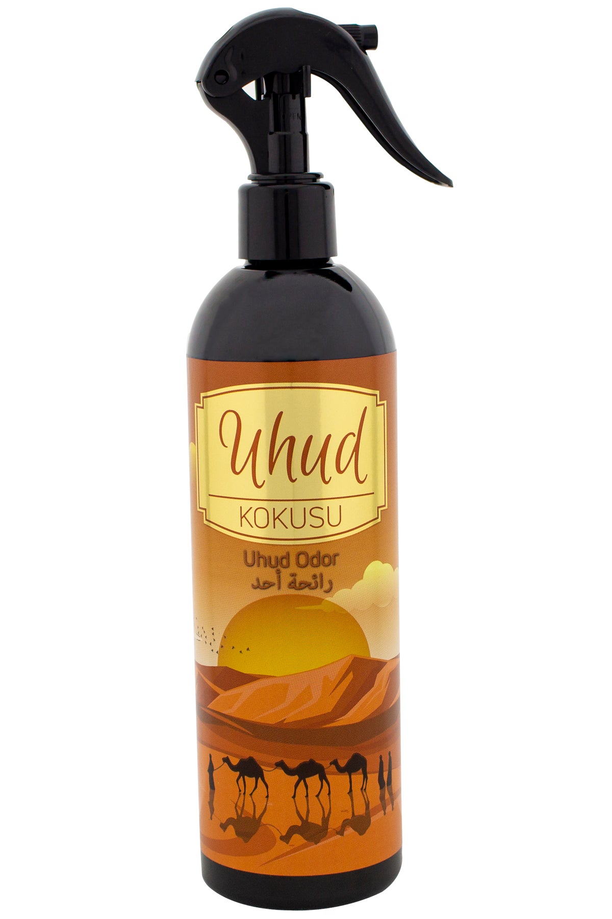 Uhud Scented Room Spray | Islamic Air Freshener for Prayer Rugs | Non-Alcoholic Room Fragrance - Ihvan
