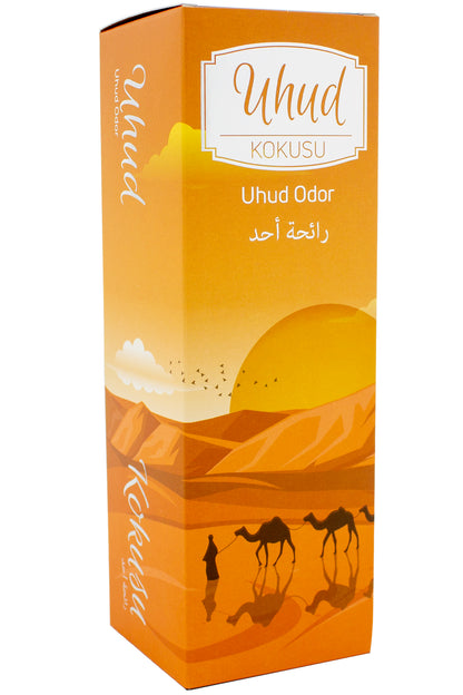 Uhud Scented Room Spray | Islamic Air Freshener for Prayer Rugs | Non-Alcoholic Room Fragrance - Ihvan