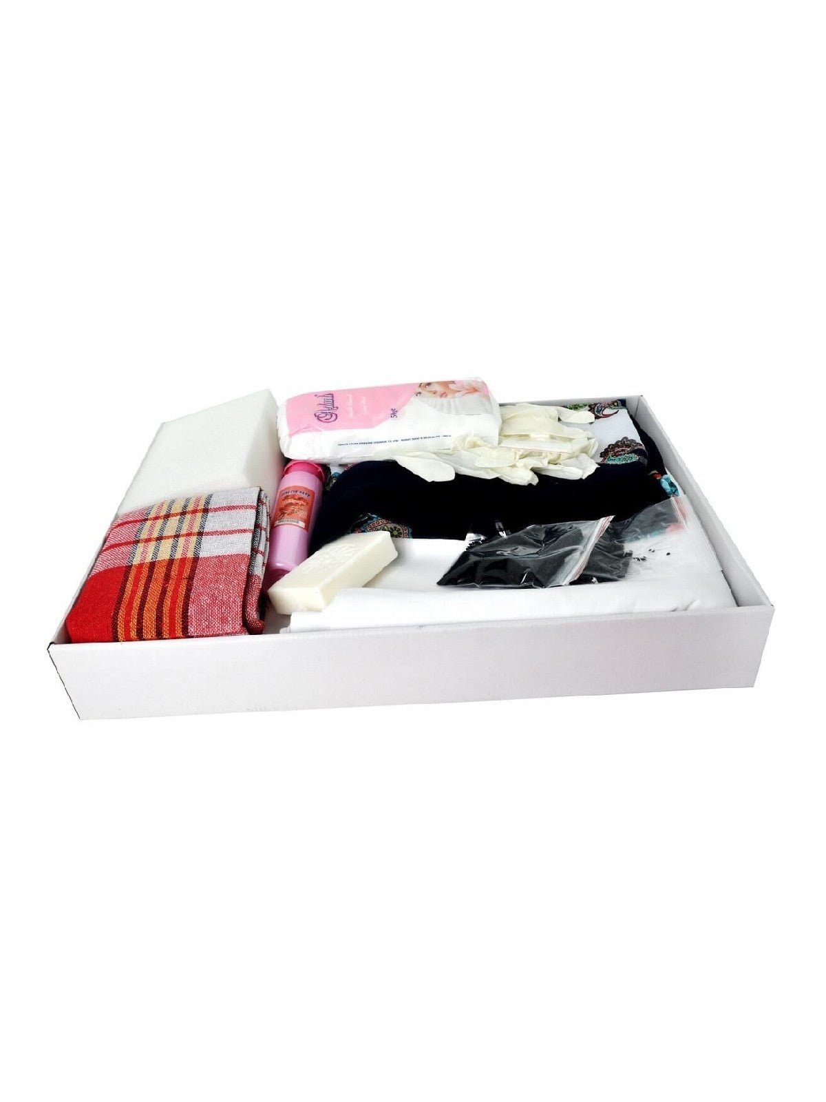 Luxury Kafan Shroud Set for Women | Complete Islamic Funeral Kit - 11 Meters - Ihvan