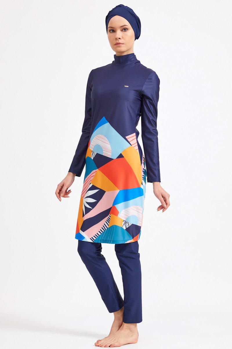 Adasea Lycra Modest Swimsuit 4301 - ihvan