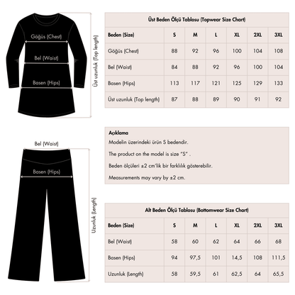 Alfasa Feyora Patterned Ruffle Detail Short Sleeve Semi - Closed Swimsuit Black - 25779 - 25 - ihvan