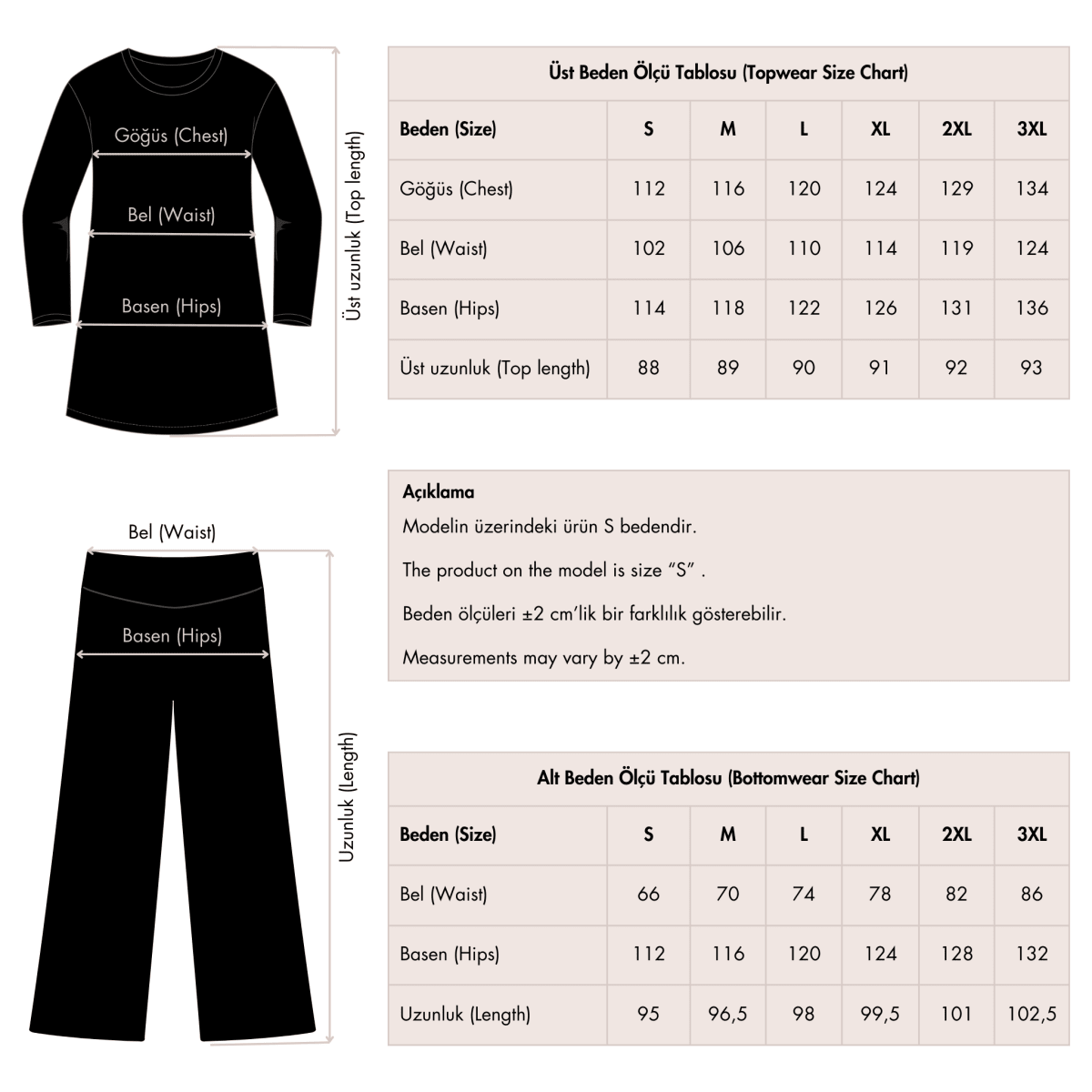 Alfasa Hair Trimmed Patterned Zippered Long - Sleeved Fully Covered Hijab Swimsuit 25267 - 26 Navy Blue - ihvan