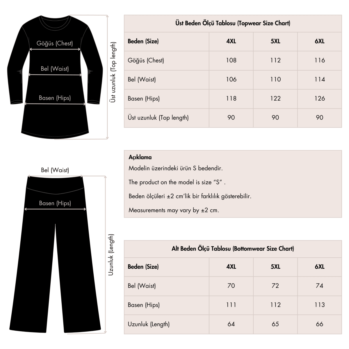 Alfasa Quick - Drying Patterned Raglan Plus Size Short Sleeve Semi - Closed Modest Swimsuit Black - 24708 - B - 25 - ihvan