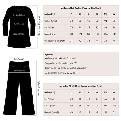 Alfasa Women's Leaf Pattern Sleeveless 4 - Piece Quick - Drying Semi - Closed Swimsuit Set 25915 - 25 Black - ihvan