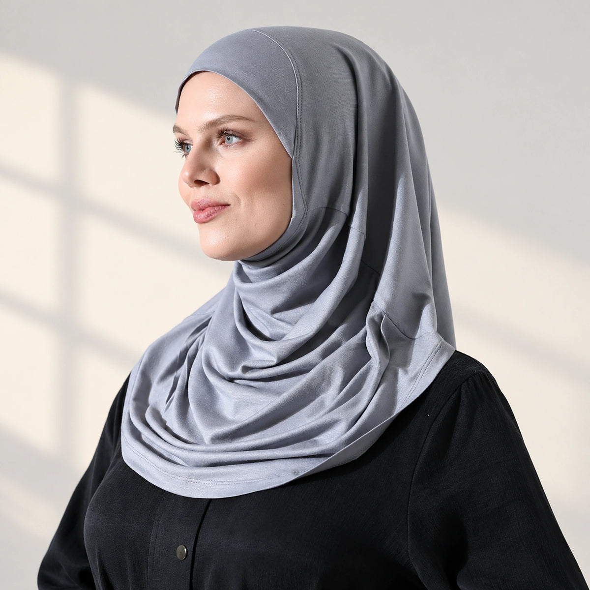 One-Piece Ready-to-Wear Prayer Hijab – Slip-On Modest Headscarf