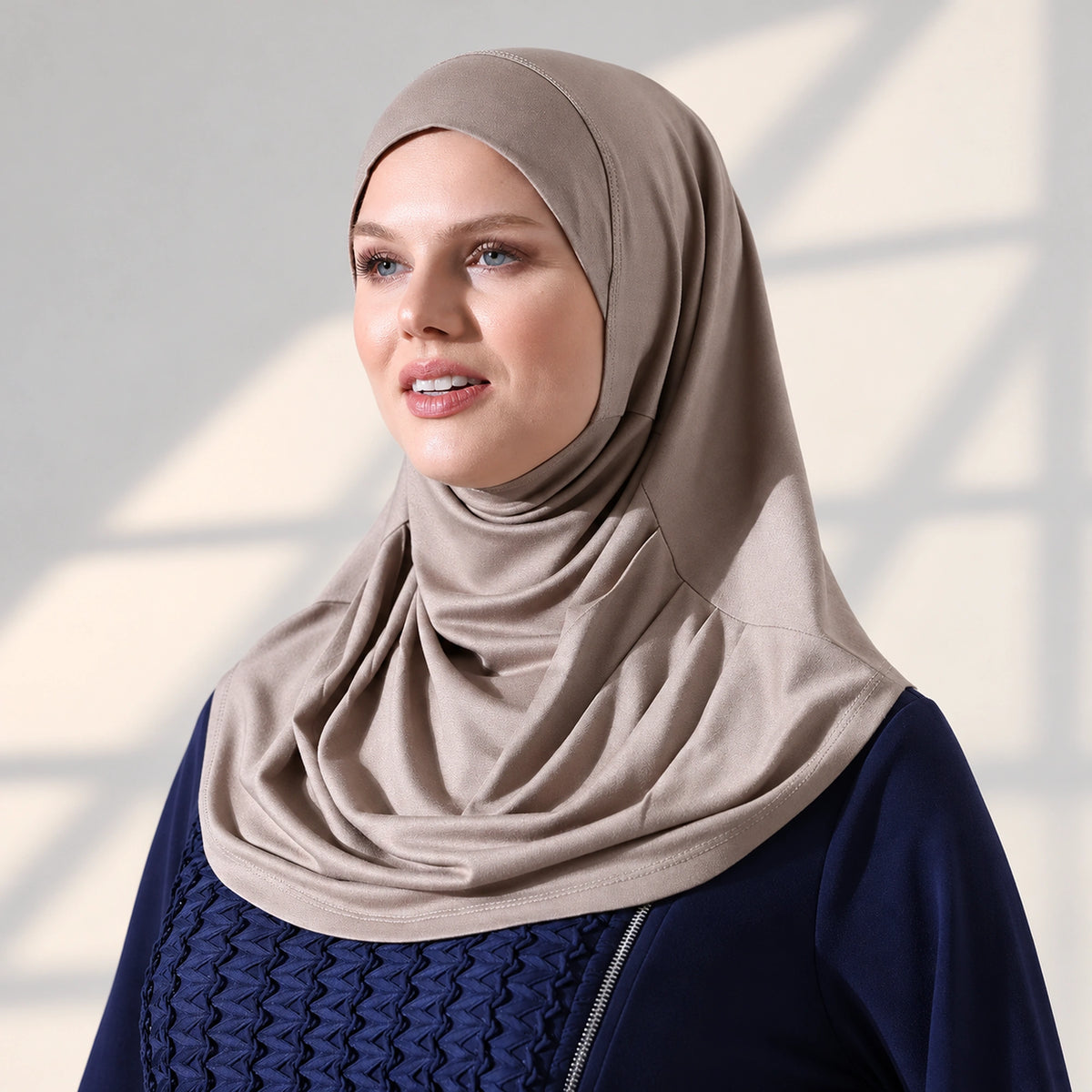 One-Piece Ready-to-Wear Prayer Hijab – Slip-On Modest Headscarf