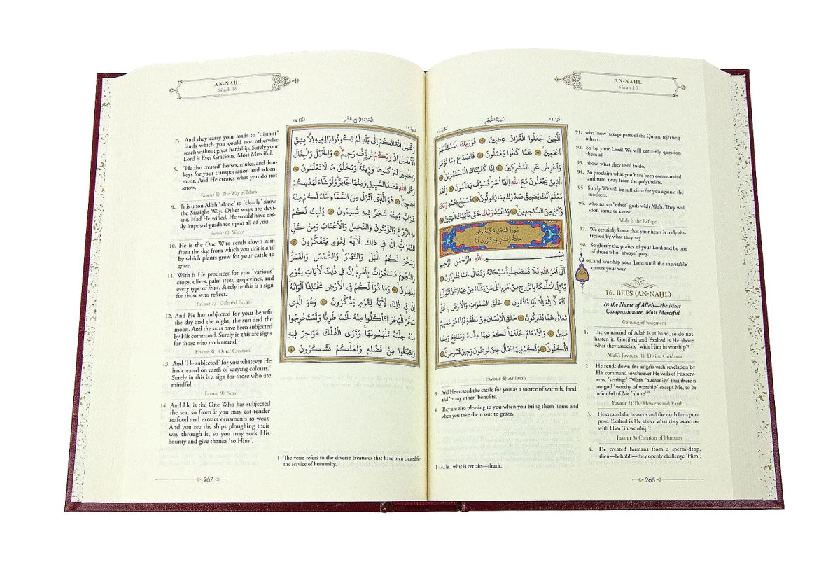 English Translation of the Quran – Medium Size Hardcover Edition - ihvan