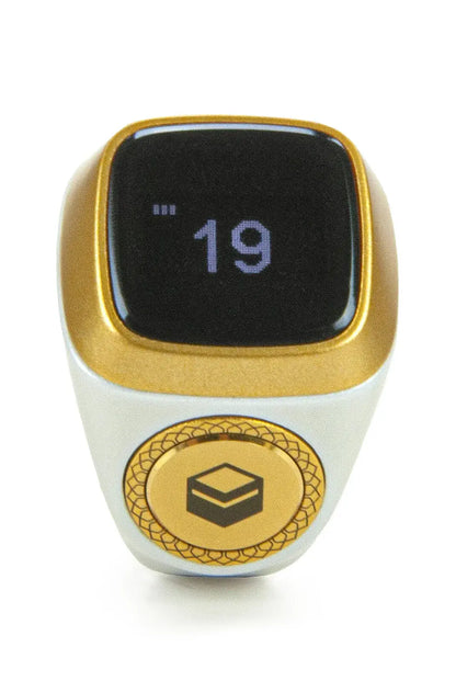 Smart Digital Dhikr Ring with Prayer Time Reminder, Tasbih Counter & App Control