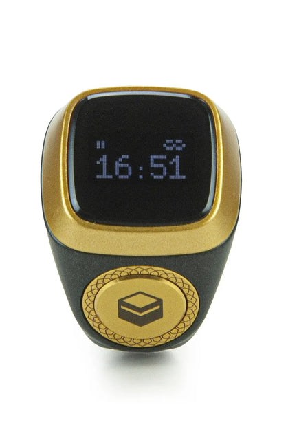 Smart Digital Dhikr Ring with Prayer Time Reminder, Tasbih Counter & App Control