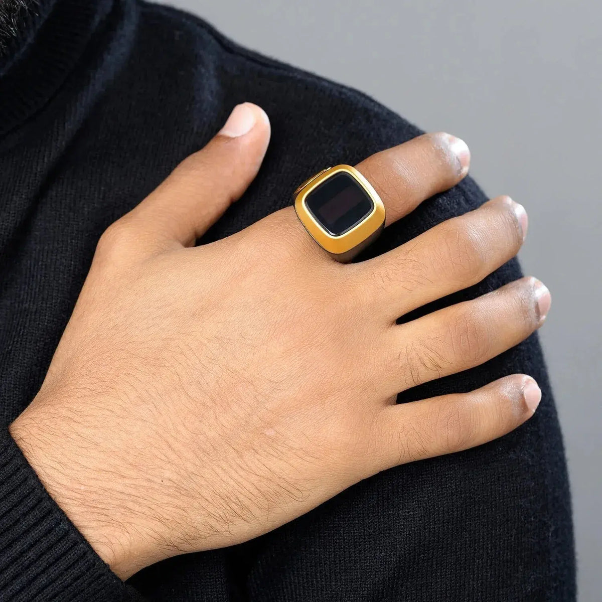 Smart Digital Dhikr Ring with Prayer Time Reminder, Tasbih Counter & App Control