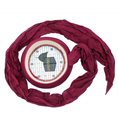 Hajj & Umrah Pre-Wrapped Islamic Turban Cap – 7 Metre Cross-Wrapped Amama - ihvan