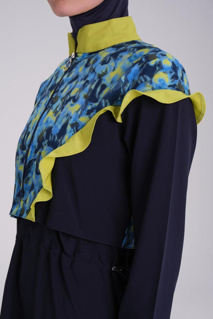Haşema Esila Mia Jileli Full Coverage Hijab Swimsuit Set HSM - 3429 - ihvan