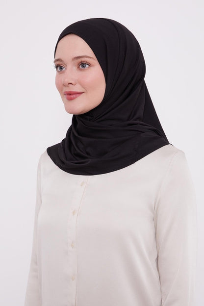 Hijab Scarf, Head Wraps for Women, Full Neck Coverage Hijabs, Muslim Stretchy Turban, Islamic Gift - ihvan