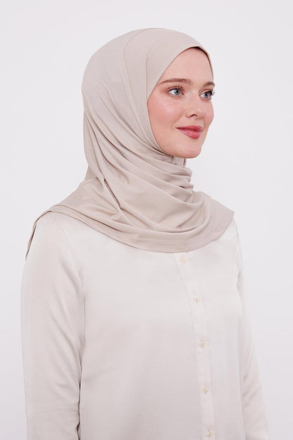 Hijab Scarf, Head Wraps for Women, Full Neck Coverage Hijabs, Muslim Stretchy Turban, Islamic Gift - ihvan