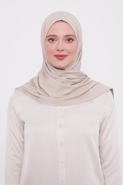 Hijab Scarf, Head Wraps for Women, Full Neck Coverage Hijabs, Muslim Stretchy Turban, Islamic Gift - ihvan
