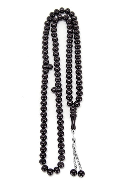 Islamic Dervish Prayer Beads (12mm – 99 Beads), Acrylic Muslim Prayer Bead, Large Smooth Dhikr Tasbeeh, Turkish Tasbih Gift for Ramadan Hajj Umrah, Long Subha Rosary - ihvan