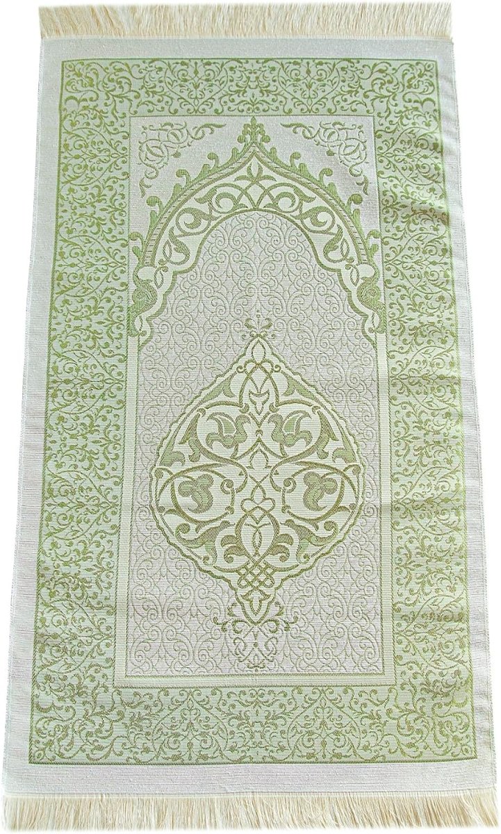 Islamic Gift Set – Taffeta Prayer Rug, Velvet Yaseen Book & Prayer Beads - ihvan
