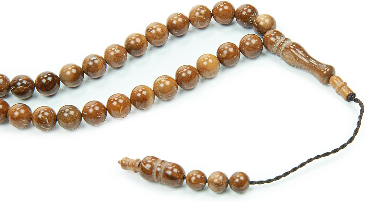 Islamic Prayer Beads – 99 Natural Wooden Tasbih (8mm) for Daily Dhikr & Islamic Gifts - ihvan