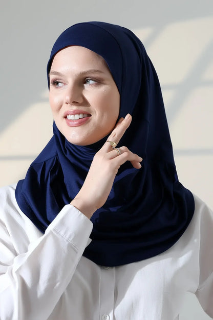 One-Piece Ready-to-Wear Prayer Hijab – Slip-On Modest Headscarf