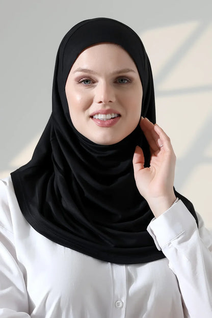 One-Piece Ready-to-Wear Prayer Hijab – Slip-On Modest Headscarf
