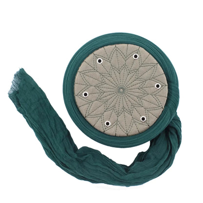 Kids Pre-Wrapped Islamic Turban Cap – 4 Metre Amama with Ventilated Kufi - ihvan