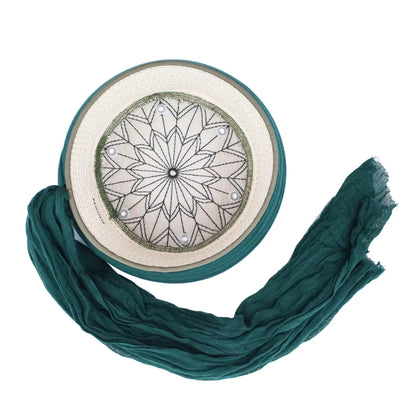 Kids Pre-Wrapped Islamic Turban Cap – 4 Metre Amama with Ventilated Kufi - ihvan