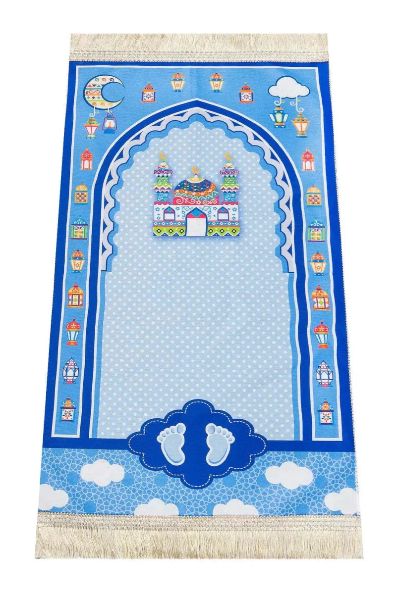 Kids Quran Learning Set with Prayer Mat, Quran & Qaida - ihvan