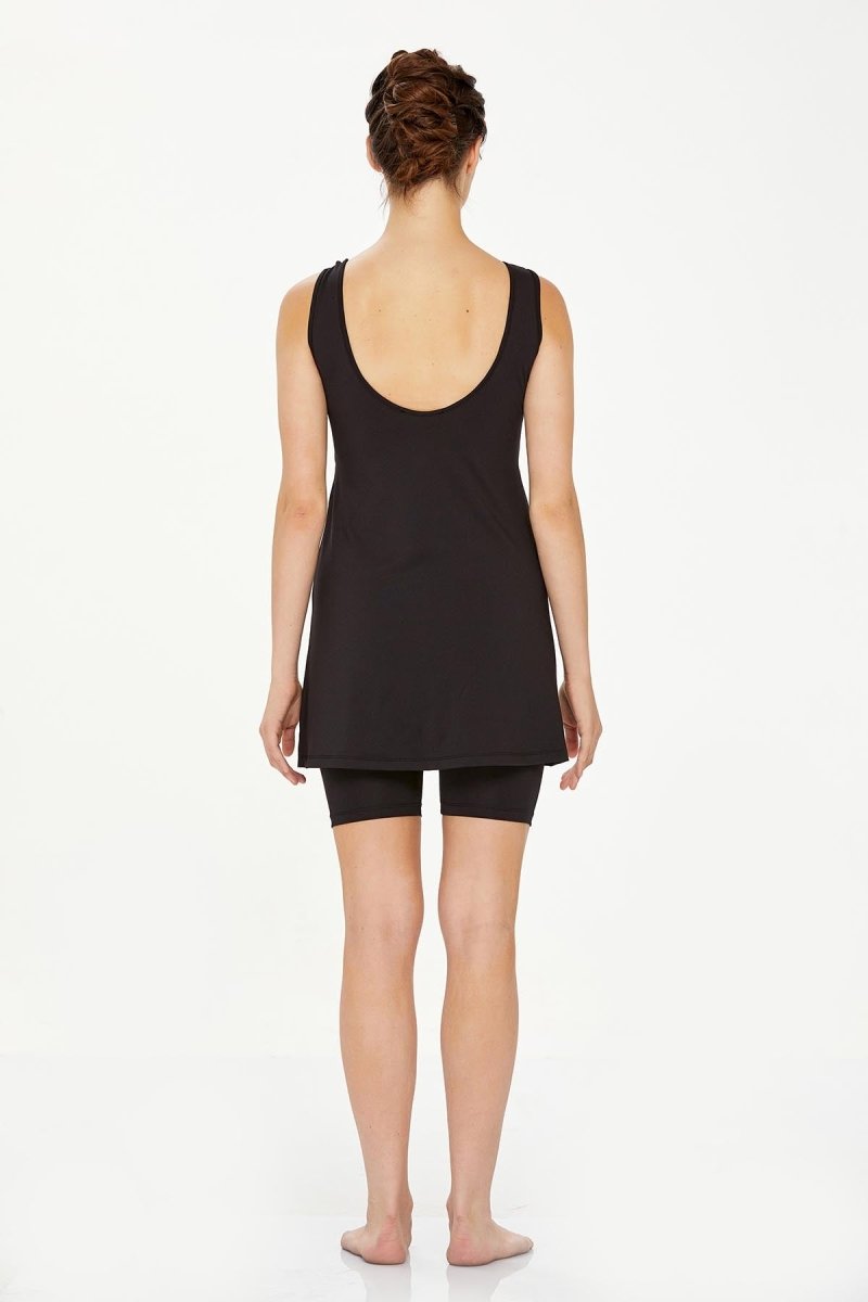 Maresiva 8314 - 24 Black Liv Semi - Closed Swimsuit - ihvan