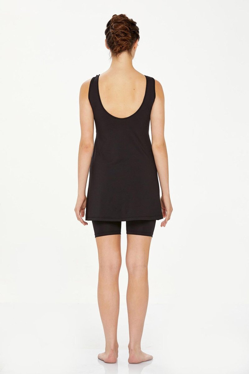 Maresiva 8314 - 24 Black Liv Semi - Closed Swimsuit - ihvan