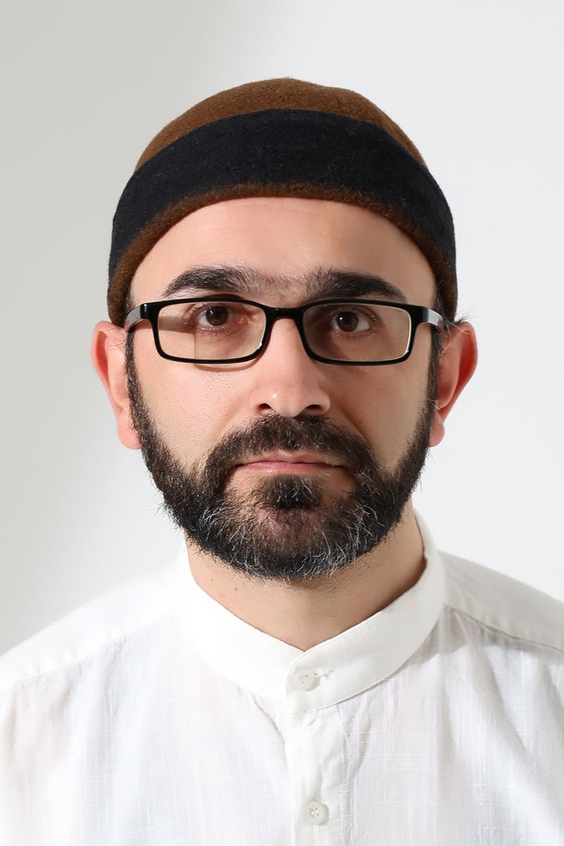 Men’s Muslim Kufi Hat – Two - Tone Felt Wool Dervish Cap - ihvan