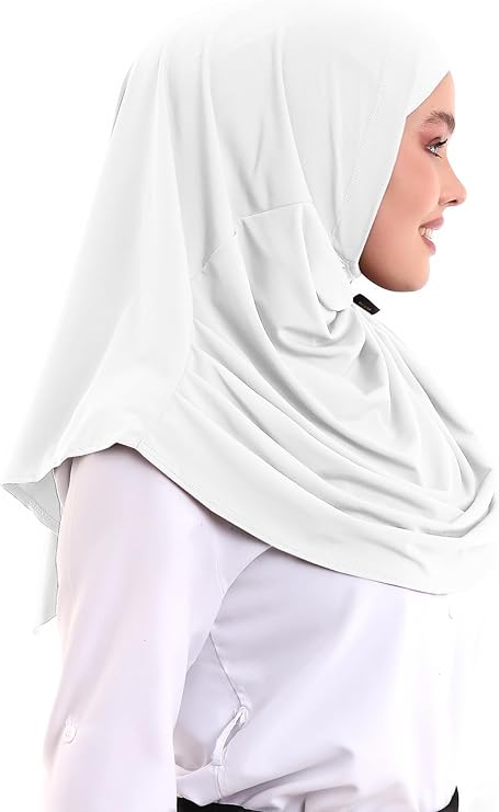 One - Piece Ready - to - Wear Hijab with Inner Bonnet | Full Coverage Islamic Headscarf for Women - ihvan