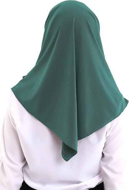 One - Piece Ready - to - Wear Hijab with Inner Bonnet | Full Coverage Islamic Headscarf for Women - ihvan