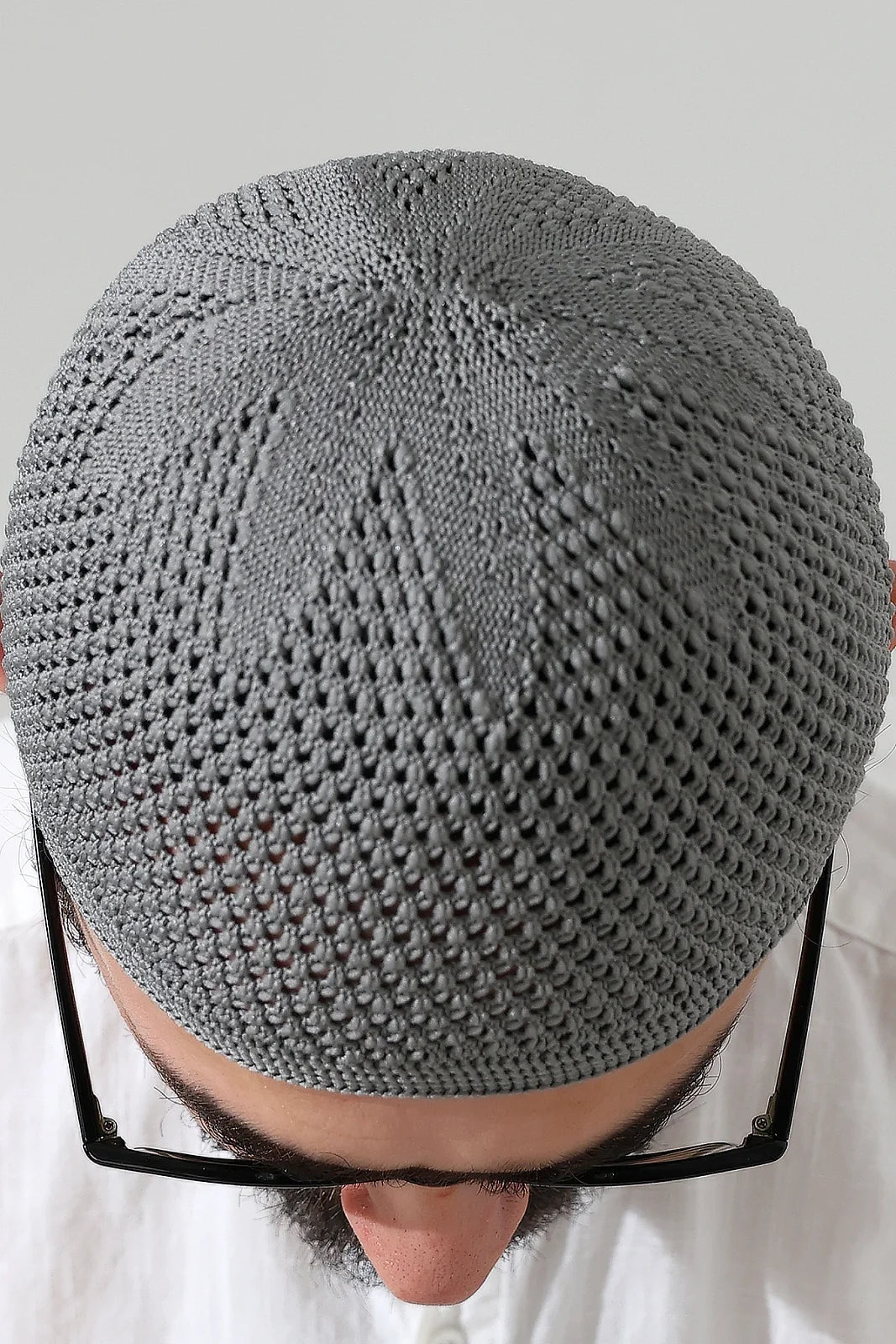 Stretch Knitted Prayer Kufi Cap – Lightweight Classic Muslim Cap