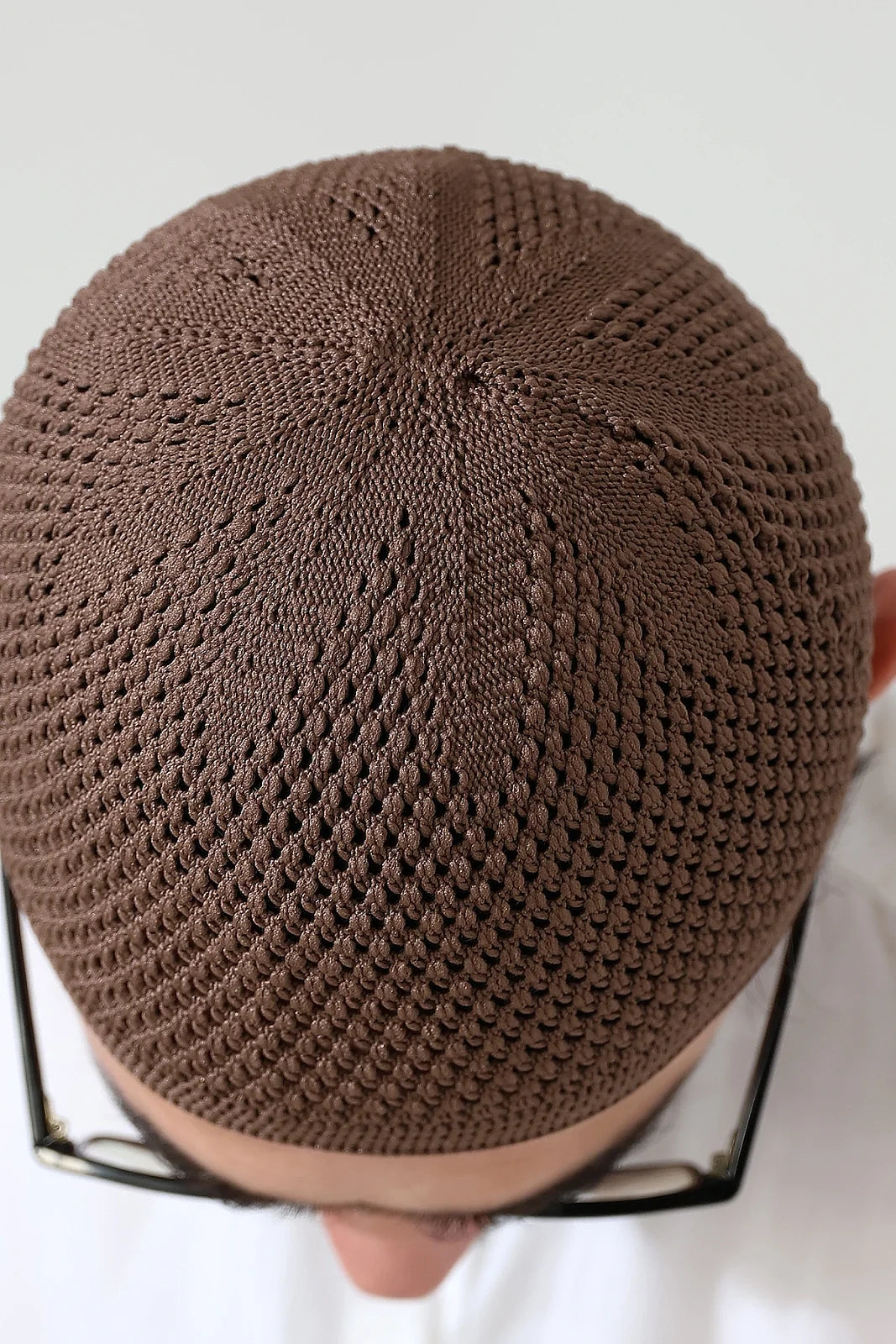 Stretch Knitted Prayer Kufi Cap – Lightweight Classic Muslim Cap