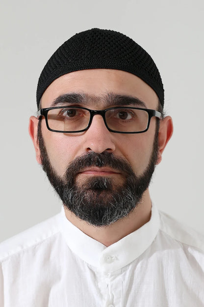 Stretch Knitted Prayer Kufi Cap – Lightweight Classic Muslim Cap