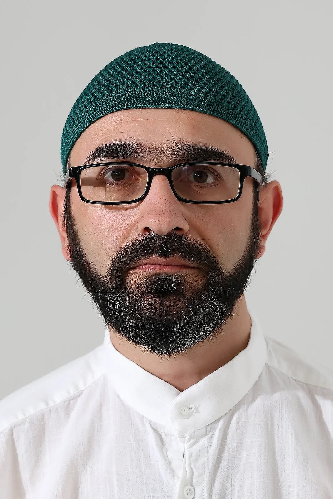 Stretch Knitted Prayer Kufi Cap – Lightweight Classic Muslim Cap
