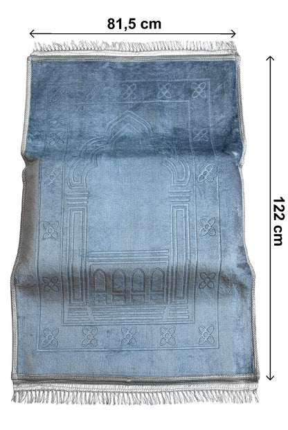 Orthopedic Padded Prayer Mat with Non-Slip Base – Soft Comfortable Sajdah Mat