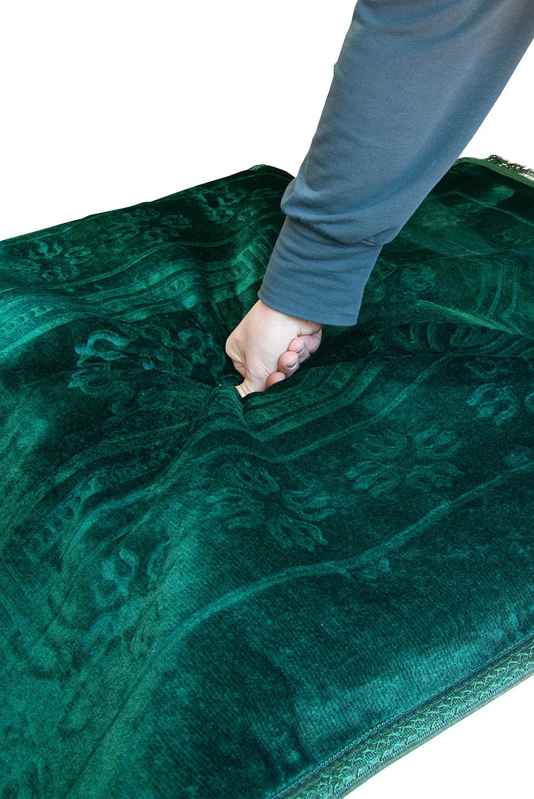 Orthopedic Padded Prayer Mat with Non-Slip Base – Soft Comfortable Sajdah Mat
