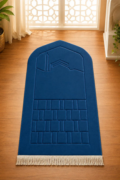 Orthopedic Padded Prayer Mat – Thick Soft Prayer Rug with Knee & Joint Support