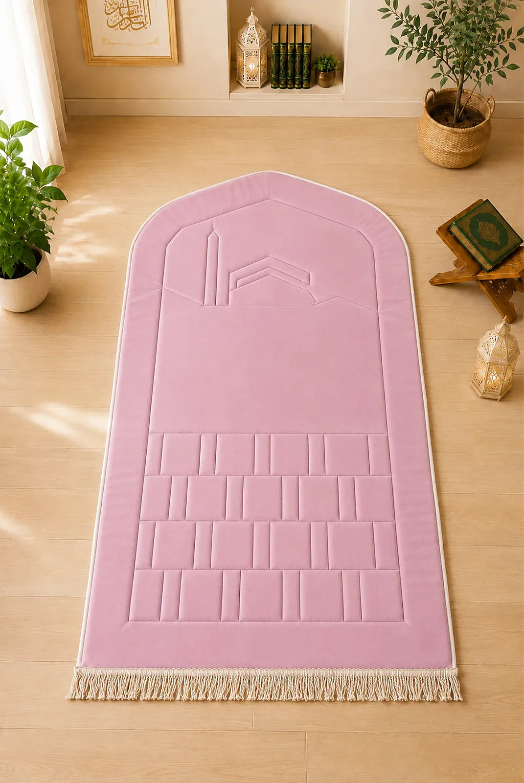 Orthopedic Padded Prayer Mat – Thick Soft Prayer Rug with Knee & Joint Support