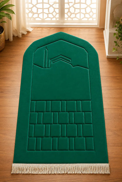 Orthopedic Padded Prayer Mat – Thick Soft Prayer Rug with Knee & Joint Support