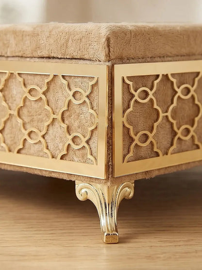 Personalised Velvet Quran Gift Set with Decorative Storage Chest - ihvan